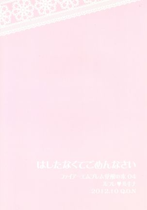 はしたなくてごめんなさい （ルフレ×ルキナ） Page #27