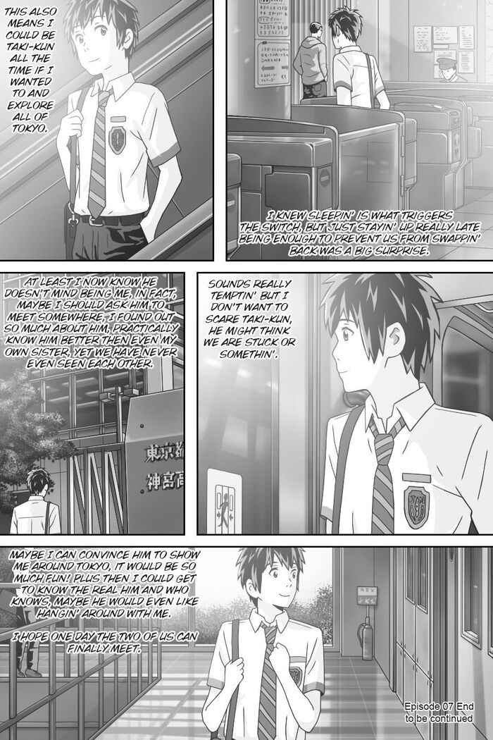 Kimi No Na Wa Thoughts and Dreams