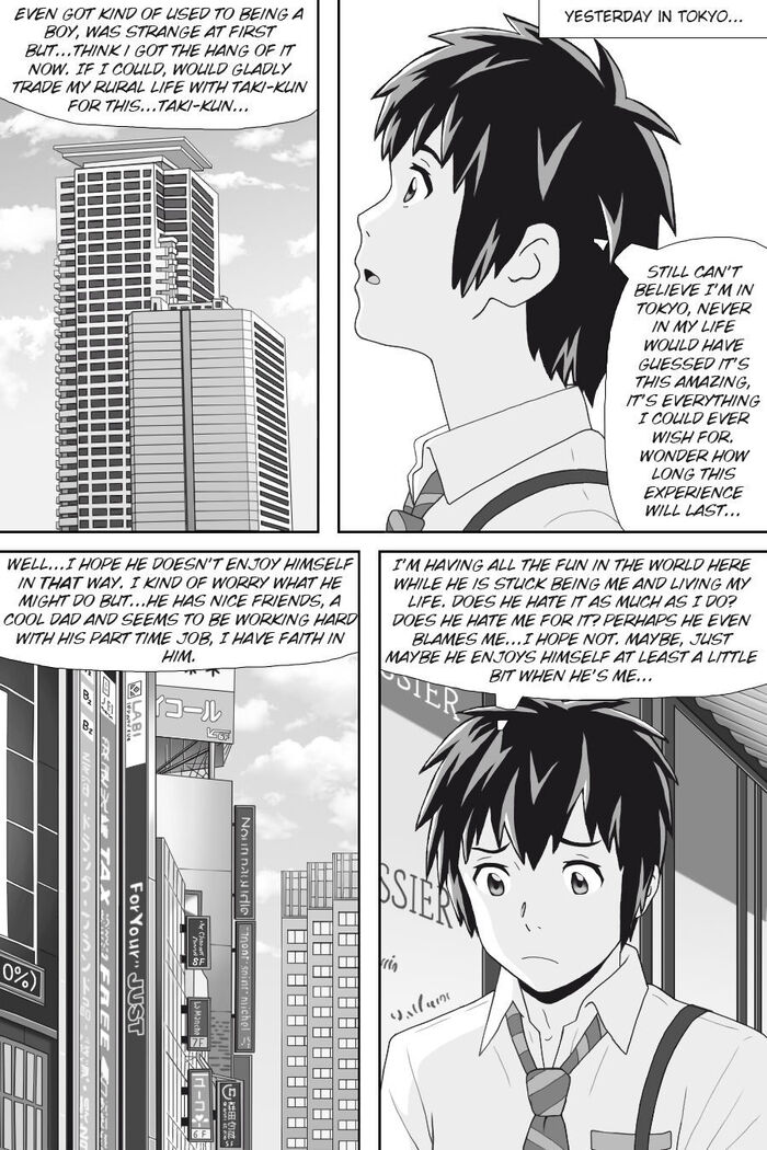 Kimi No Na Wa Thoughts and Dreams