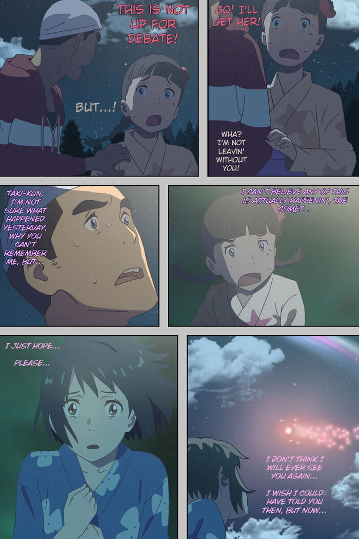 Kimi No Na Wa Thoughts and Dreams