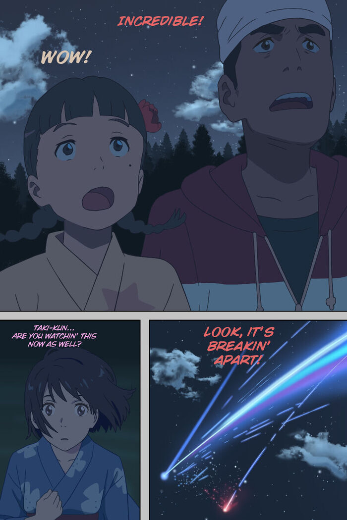 Kimi No Na Wa Thoughts and Dreams