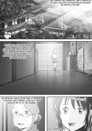 Kimi No Na Wa Thoughts and Dreams Page #412