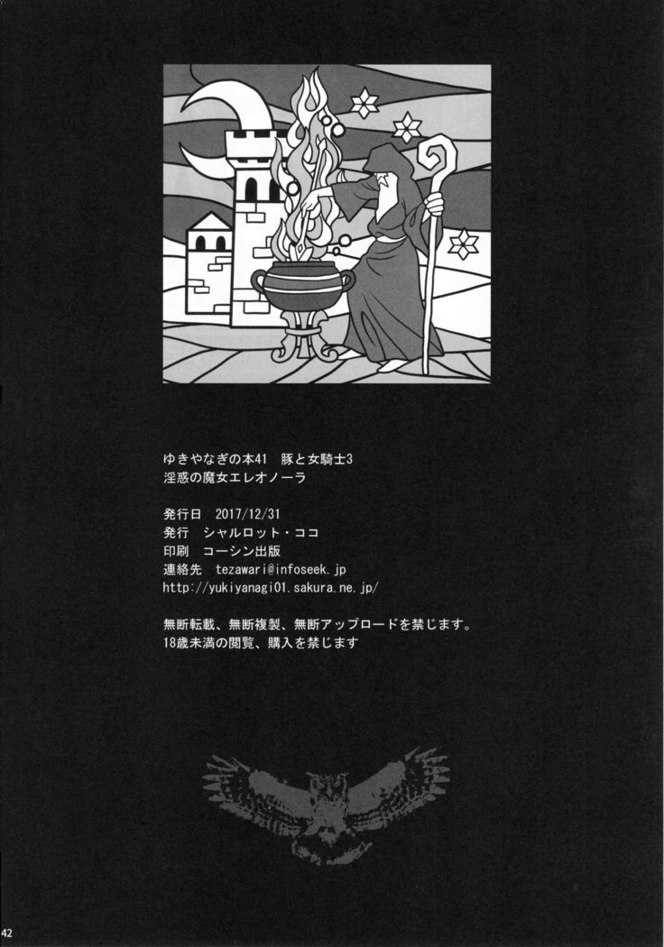 ゆきやなぎの本41 豚と女騎士3 淫惑の魔女エレオノーラ