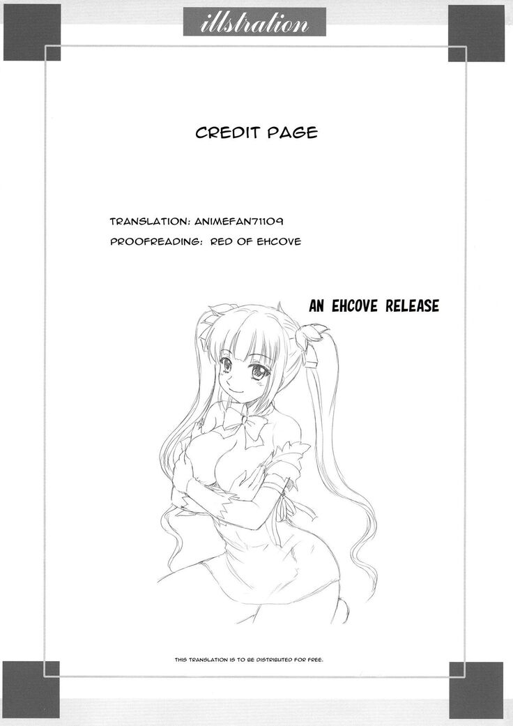 (COMIC1☆17) [YASRIN-DO (Yasu Rintarou)] Bell-sama Daisuki | We love you, Bell-sama! (Dungeon ni Deai o Motomeru no wa Machigatteiru Darou ka?)  [English] [EHCOVE]