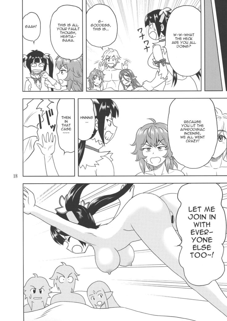 (COMIC1☆17) [YASRIN-DO (Yasu Rintarou)] Bell-sama Daisuki | We love you, Bell-sama! (Dungeon ni Deai o Motomeru no wa Machigatteiru Darou ka?)  [English] [EHCOVE]