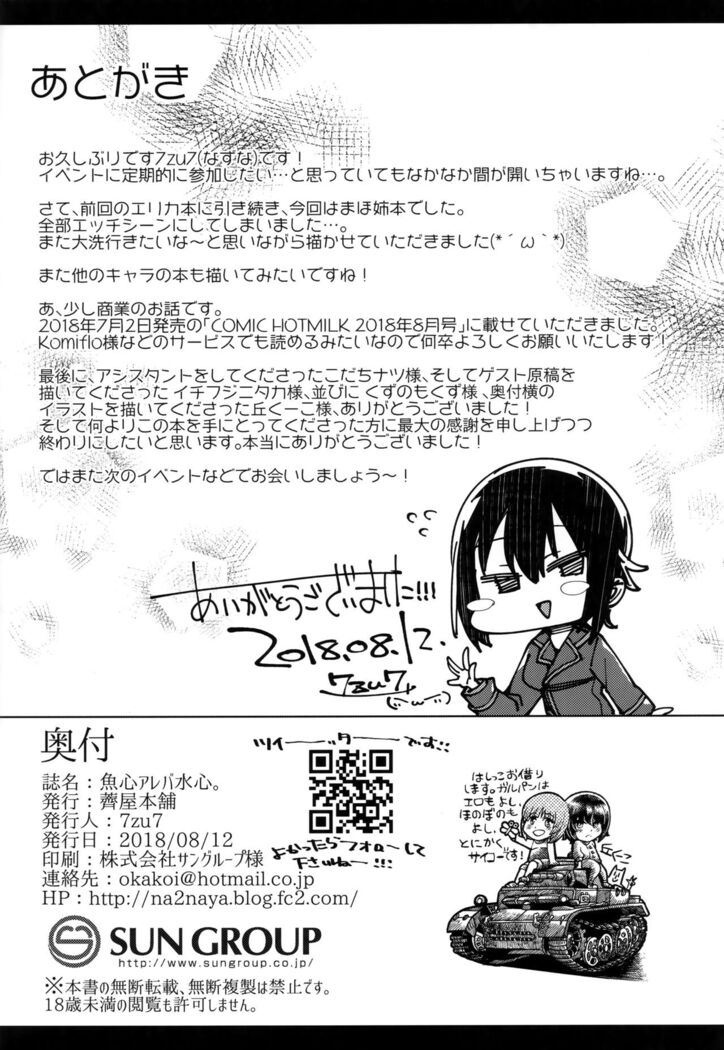 Uogokoro Areba Mizugokoro.