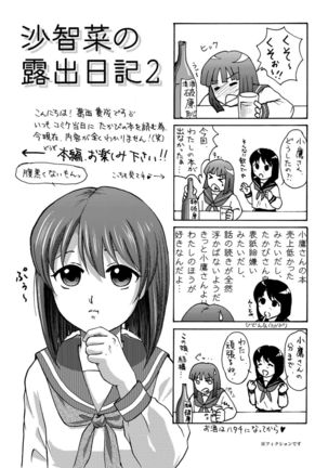 Sachina no Roshutsu Nikki 2 - Sachina's Public diary 2 - Page 3