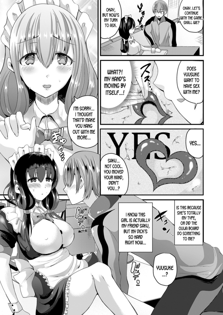 Get cursed by the ouija board and turn into a girl!