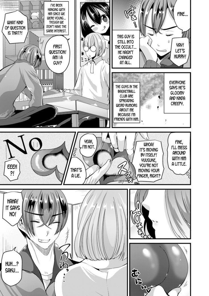 Get cursed by the ouija board and turn into a girl!