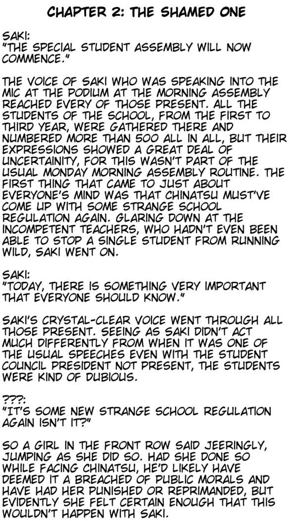 Joseitoka Kaichou | The M-to-F'ed student council president