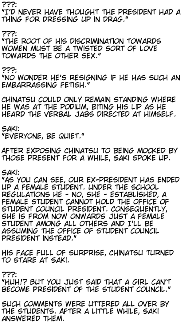 Joseitoka Kaichou | The M-to-F'ed student council president