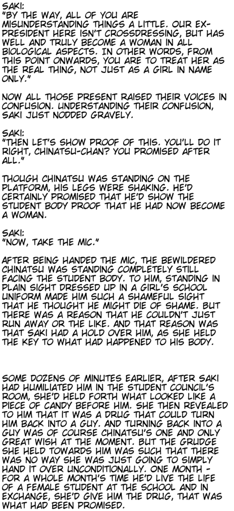Joseitoka Kaichou | The M-to-F'ed student council president