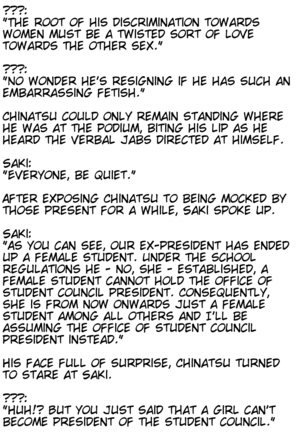 Joseitoka Kaichou | The M-to-F'ed student council president Page #37