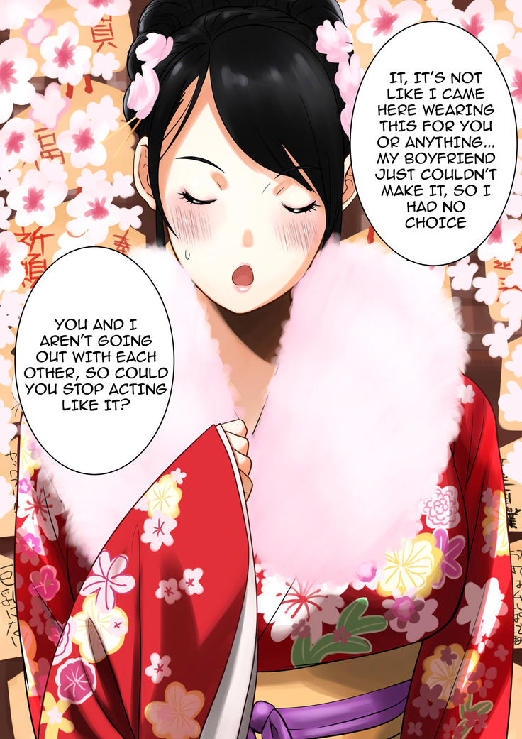 Hatsumoude Yagai de Bishoujo no Oppai