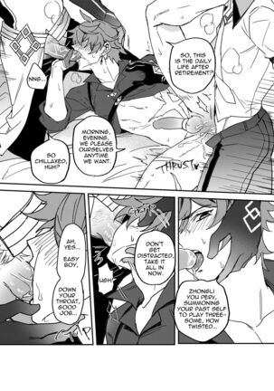 Zhongli + Morax x Tartaglia