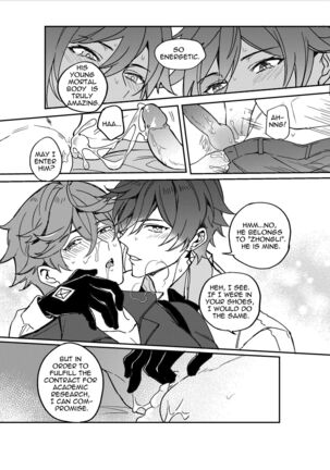 Zhongli + Morax x Tartaglia Page #13