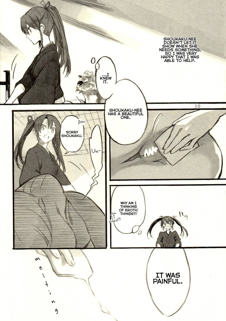 Omutsu no Shoukaku-san ni Zuikaku-chan Muramura shichau Hon. | Zuikaku Gets Turned on by Shoukaku in Diapers