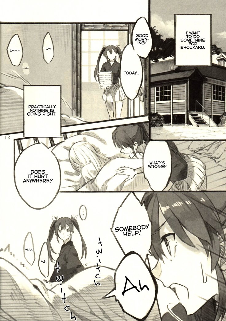Omutsu no Shoukaku-san ni Zuikaku-chan Muramura shichau Hon. | Zuikaku Gets Turned on by Shoukaku in Diapers