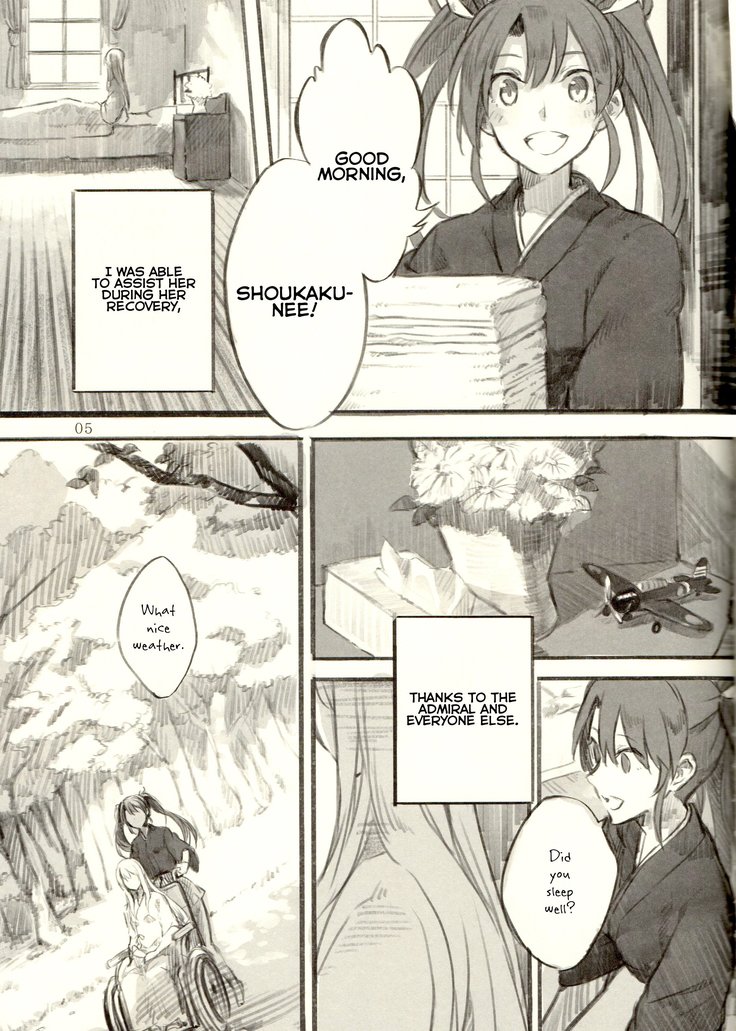 Omutsu no Shoukaku-san ni Zuikaku-chan Muramura shichau Hon. | Zuikaku Gets Turned on by Shoukaku in Diapers