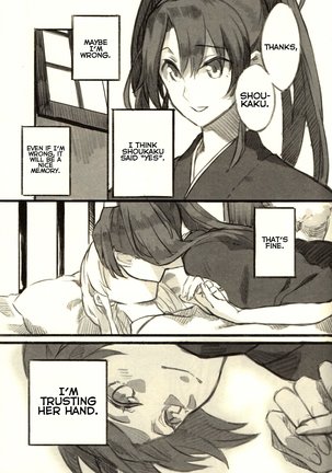 Omutsu no Shoukaku-san ni Zuikaku-chan Muramura shichau Hon. | Zuikaku Gets Turned on by Shoukaku in Diapers Page #14