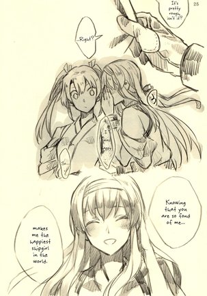 Omutsu no Shoukaku-san ni Zuikaku-chan Muramura shichau Hon. | Zuikaku Gets Turned on by Shoukaku in Diapers Page #24