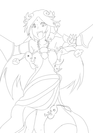 Hentai Kamen's Ticklish Palutena Page #34