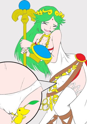 Hentai Kamen's Ticklish Palutena Page #31