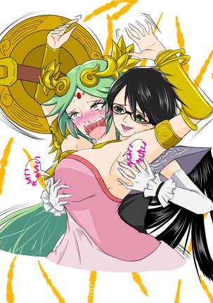 Hentai Kamen's Ticklish Palutena Page #36
