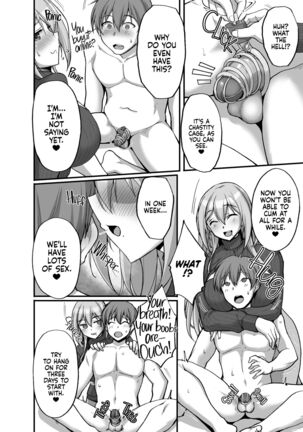 [Labomagi! (Takeda Aranobu)] Ecchi na Onee-san wa, Suki desu ka? 3 ~Tonari no Onee-san to Ikkagetsukan, Shasei Kanri to Sakusei Seikatsu Hen~ [English] {2d-market.com} [Decensored] [Digital] Page #19