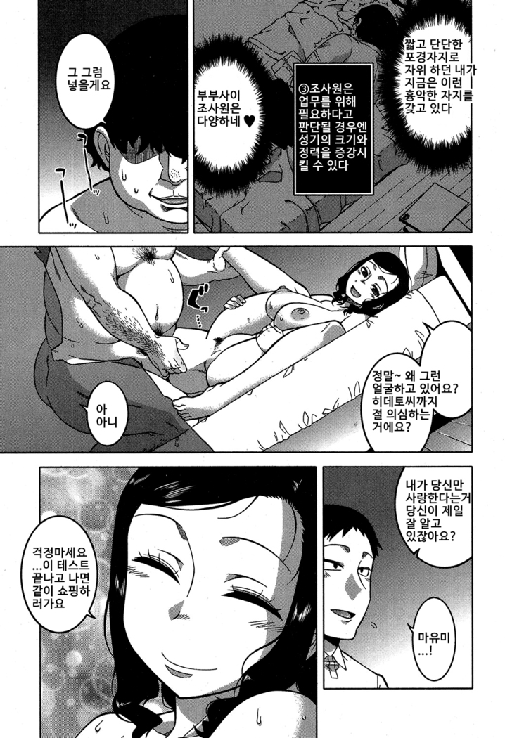 COMIC MILF 2019-04  夫婦仲調査員 부부사이 조사원