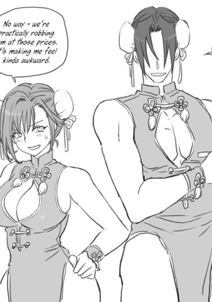 Seitenkango, Shinyuu to | After I got genderbend, my friend and I... - Page 380