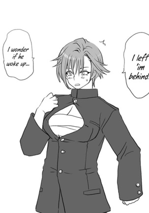 Seitenkango, Shinyuu to | After I got genderbend, my friend and I... - Page 478