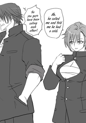 Seitenkango, Shinyuu to | After I got genderbend, my friend and I... - Page 334