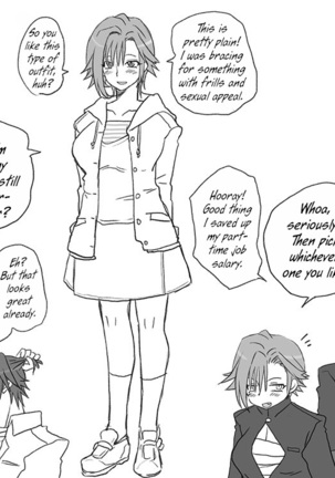 Seitenkango, Shinyuu to | After I got genderbend, my friend and I... Page #555