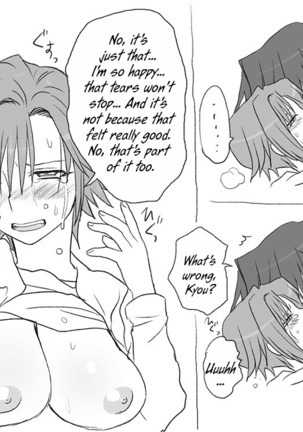 Seitenkango, Shinyuu to | After I got genderbend, my friend and I... - Page 563