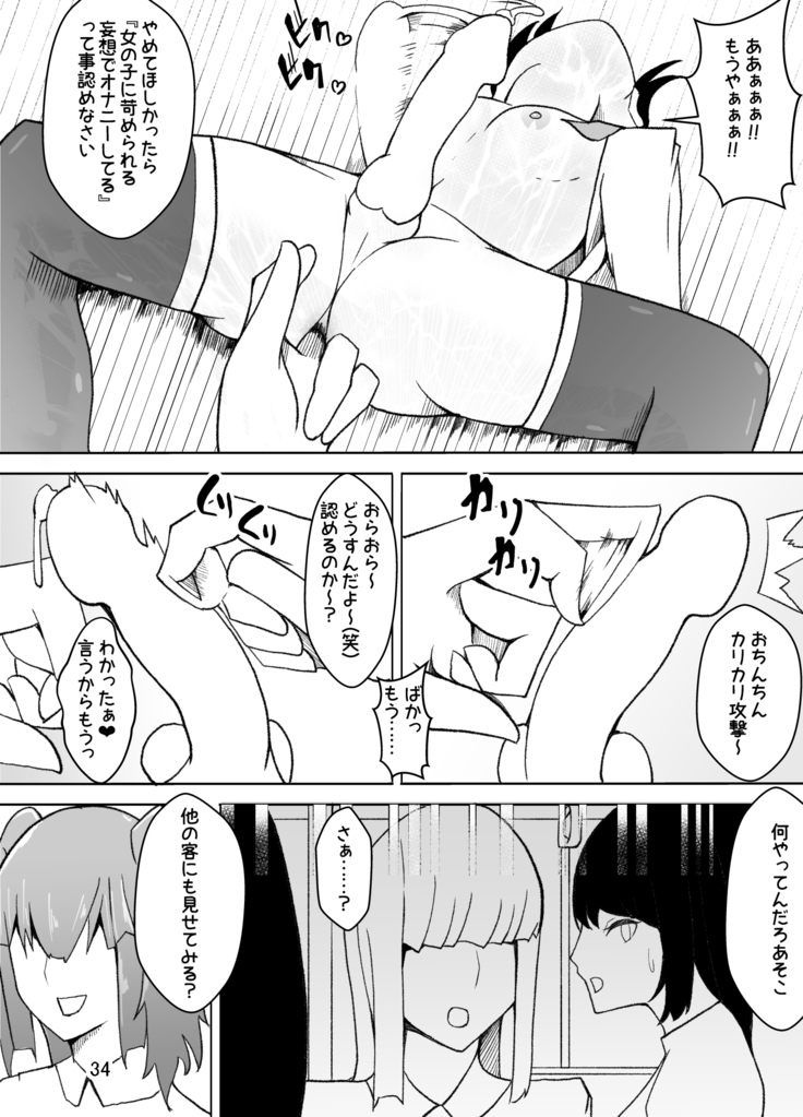 Crossdressing Teacher Gets Molested by Female Students