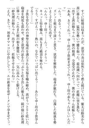 弟の赤ちゃんが欲しくない姉なんていません！ Page #259