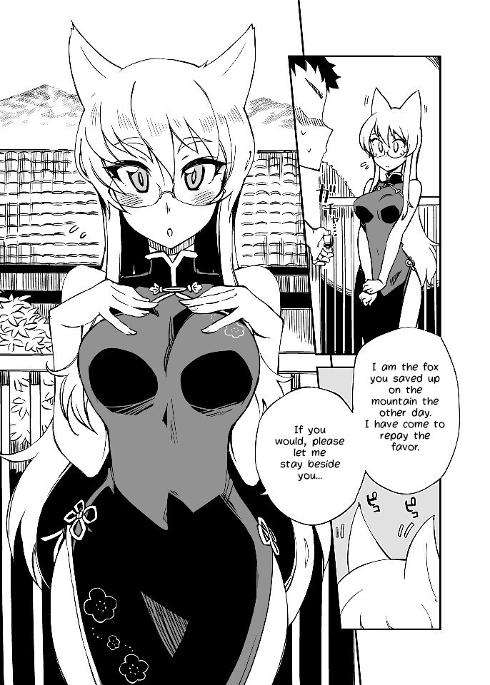 Gyutto Ippai Ongaeshi Shite Kureru Shiroi Kitsune o Tasukemashita ka? | Have You Saved a White Fox Who will Repay You for Your Kindness?