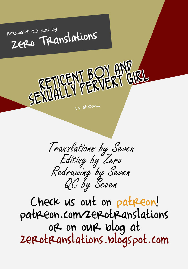 Reticent Boy and Sexually Pervert Girl
