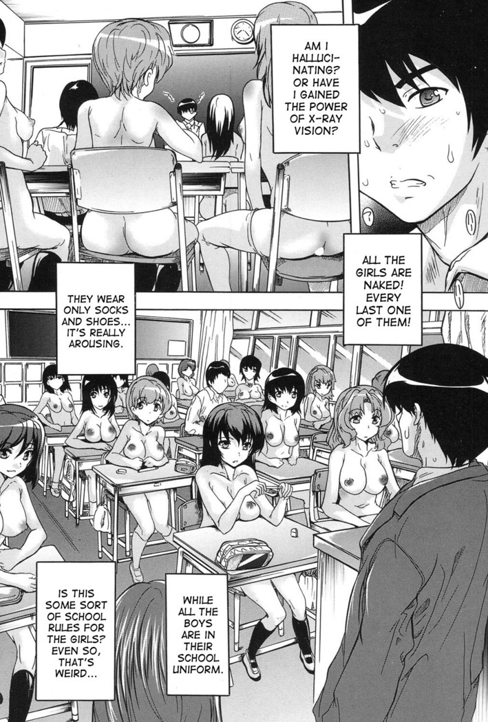 Saimin! Zenra Gakuen｜Hypnotism! Nude Girls School Ch. 1-2