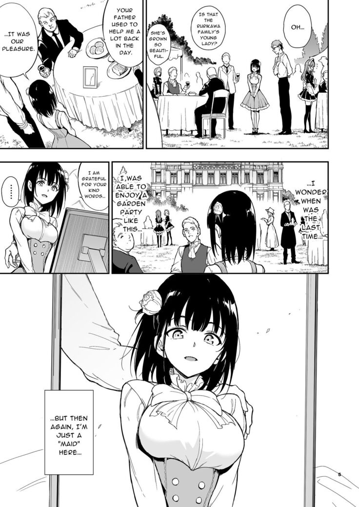 Maid Kyouiku. 5 -Botsuraku Kizoku Rurikawa Tsubaki