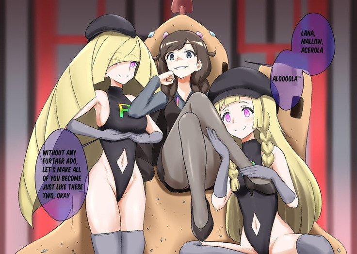 Pokemon - Team Rainbow Rocket brainwashing harem project