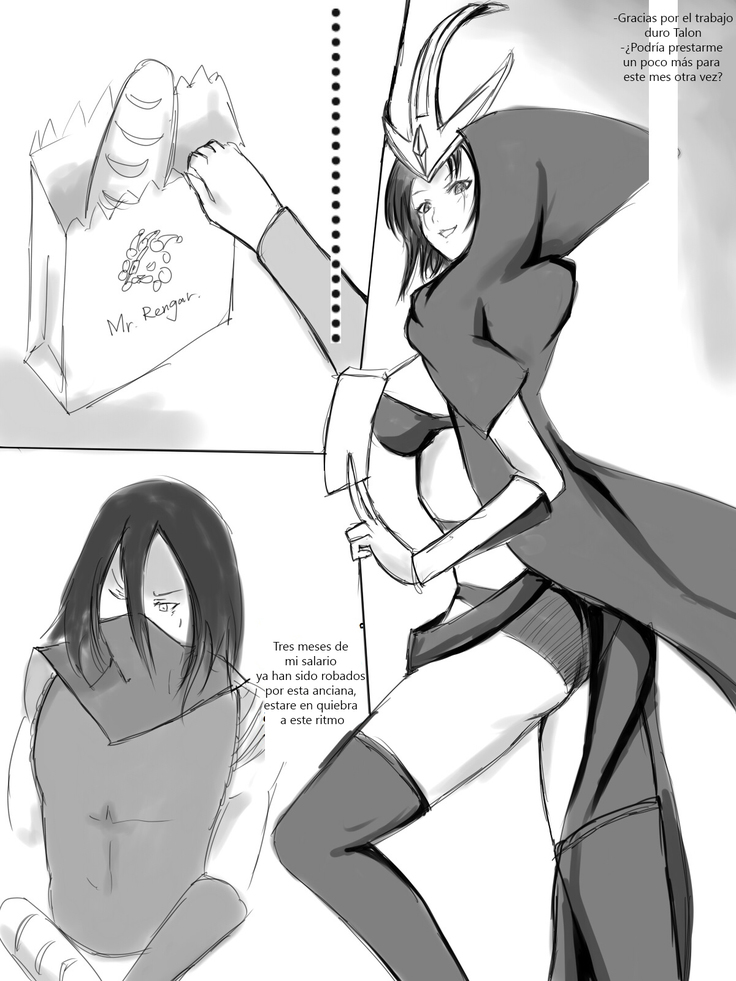 (Kumiko) Leblanc x Talon (League of Legends) [Español]