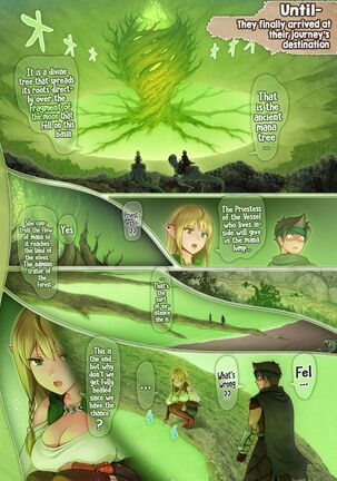 Fel to Mana no Mori -Taieki de Tairyoku Kaifuku sasetekureru Bakunyuu Healer Elf- | Fel and the Forest of Mana -The big titty elf healer recovers my stamina with her bodily fluids- - Page 41