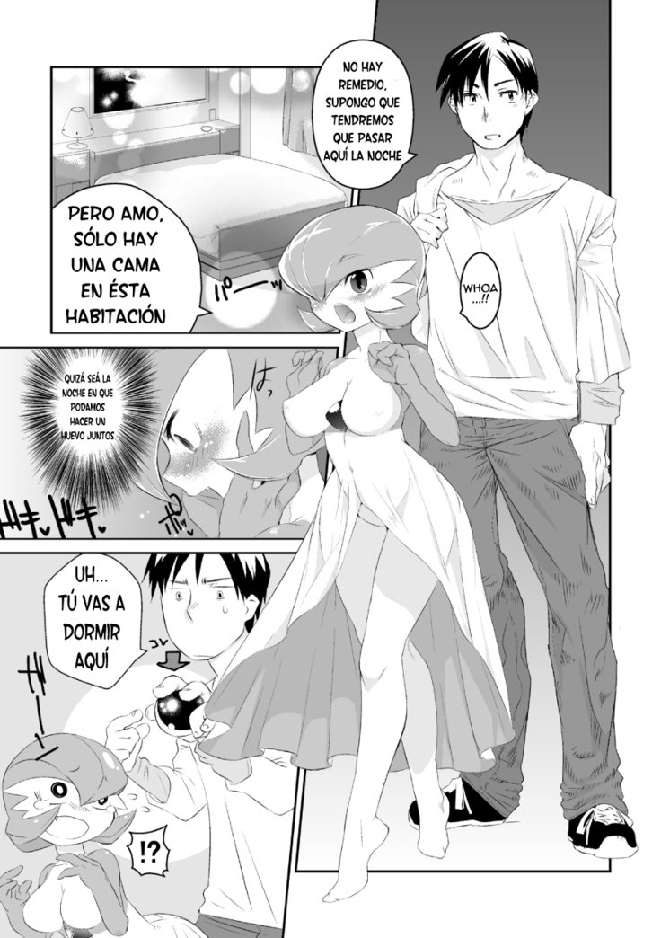 Trainer to Temochi Pokemon ga Love Hotel ni Tomatta Baai