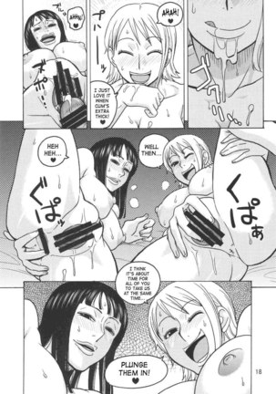 Nami no Koukai Nisshi EX NamiRobi 2 Page #19