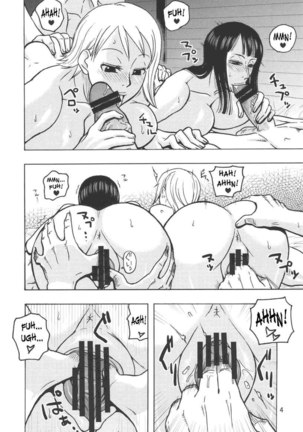 Nami no Koukai Nisshi EX NamiRobi 2 Page #5