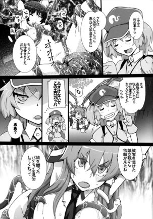 Nitori ga Sanae o Karametoru! Page #8