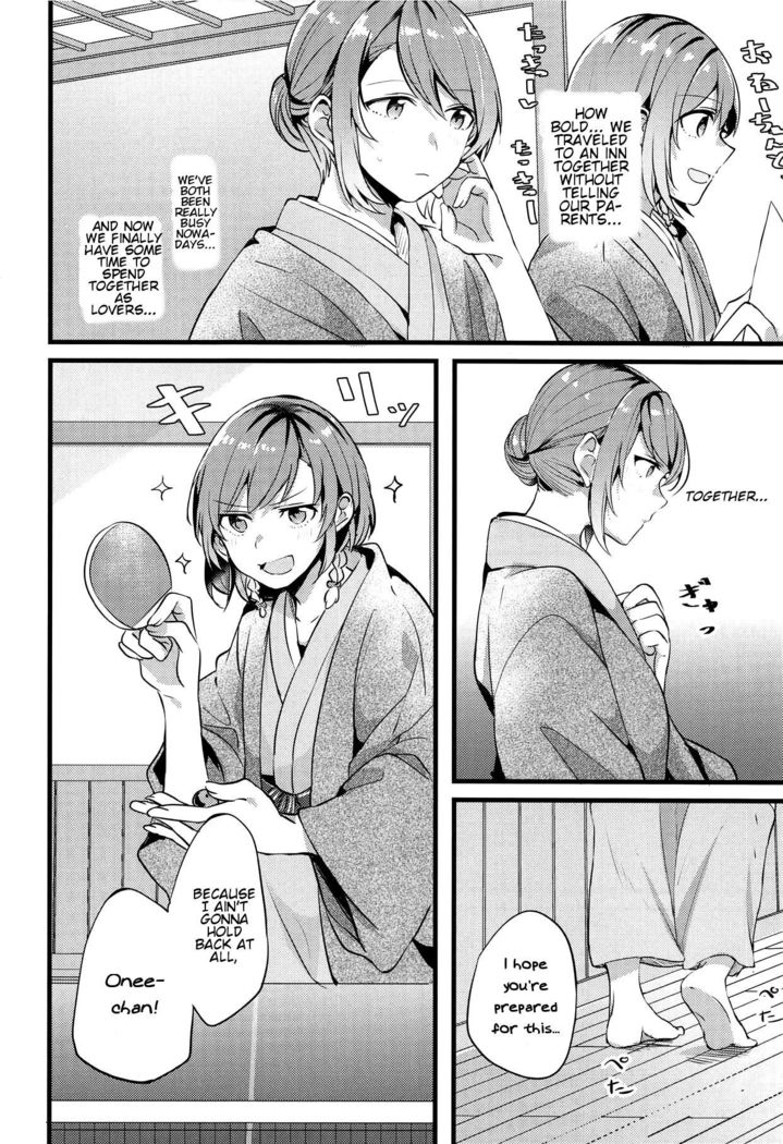 Ryokan de Kimi to Touhikou