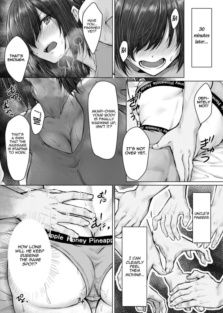 Kareshi ja Ikenai Kyonyuu Meikko, Dai Kirai na Oji-san no Sei Kaihatsu Massage ni Ochiru | A Niece with Huge Tits who can't Cum with her Boyfriend Falls For her Hated Uncle's Sex Development Massage